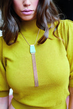 Load image into Gallery viewer, Pendant with metal fringe necklace (BSJ3511)

