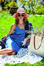Load image into Gallery viewer, BaySky Woven Floral Print With Border (BSS1738OSIND)
