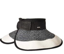 Load image into Gallery viewer, Women's roll up visor with bow closure (UBV038)
